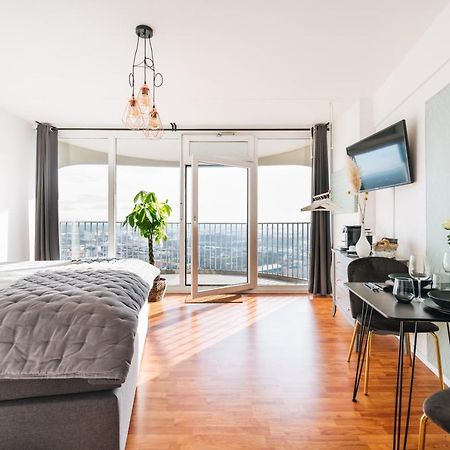 Great City View I 26 Floor I Netflix And Boxspringbed Augsburg Buitenkant foto