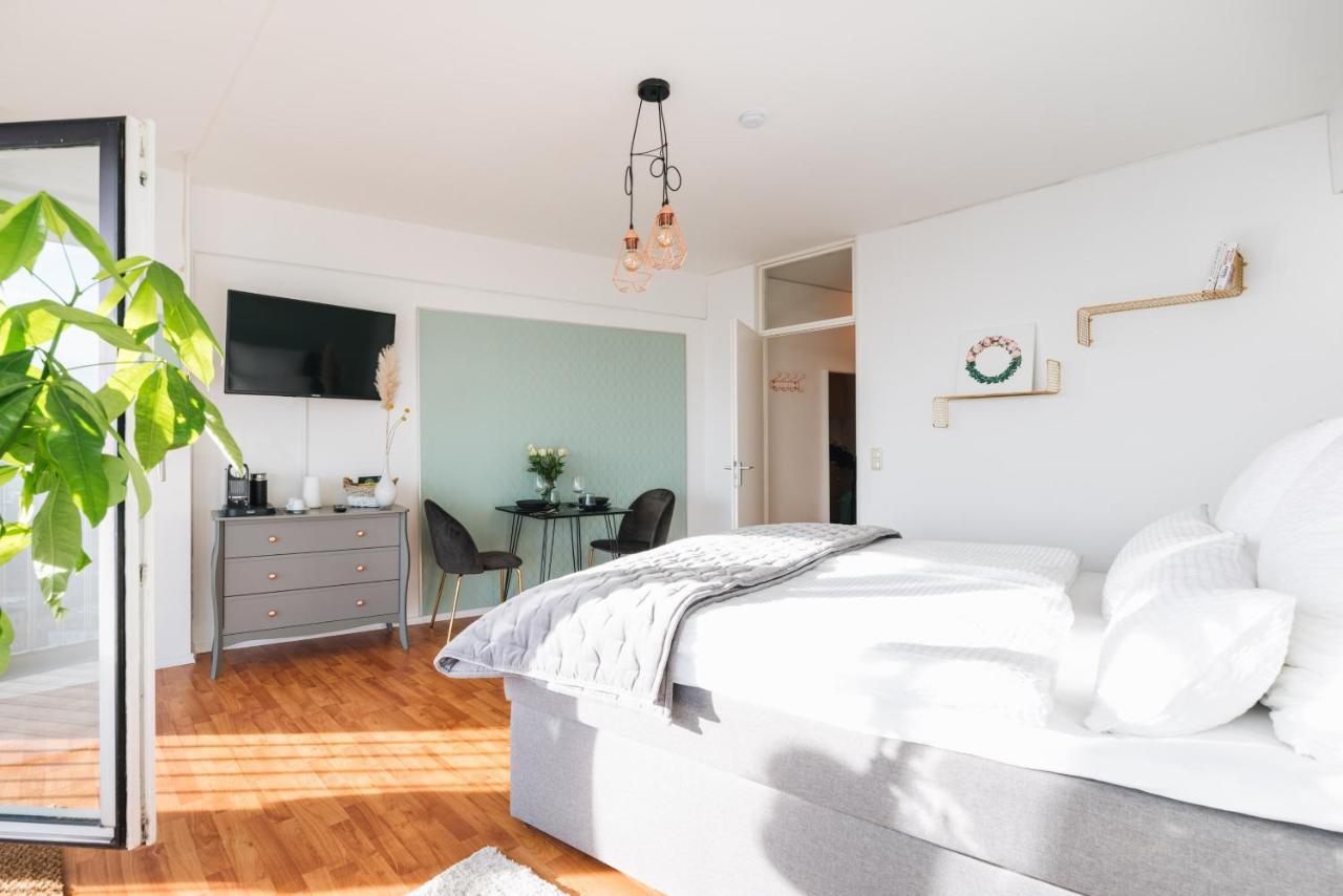 Great City View I 26 Floor I Netflix And Boxspringbed Augsburg Buitenkant foto