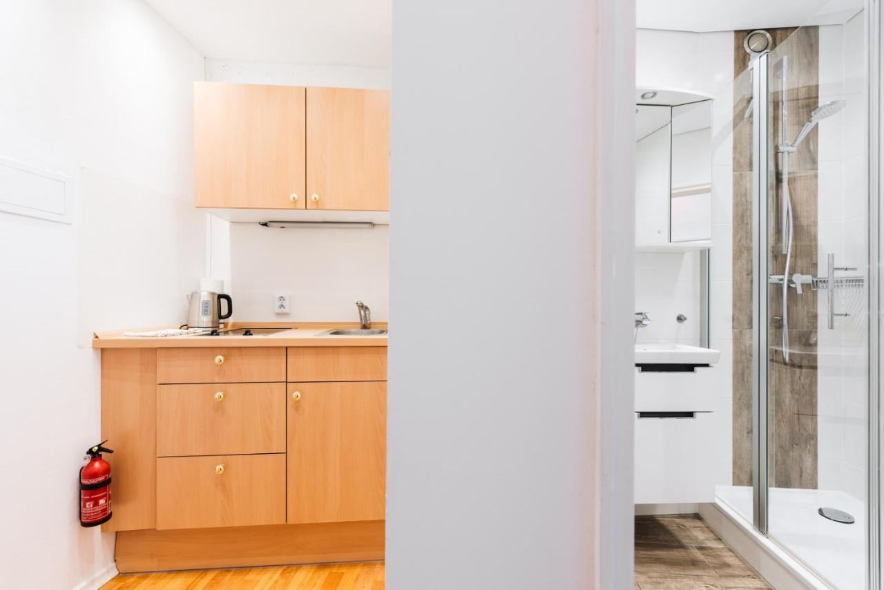 Great City View I 26 Floor I Netflix And Boxspringbed Augsburg Buitenkant foto